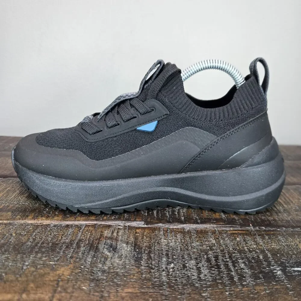 Vessi Stormburst Lowtop Womens Size 5 Waterproof Shoes Sneakers Hiking Black